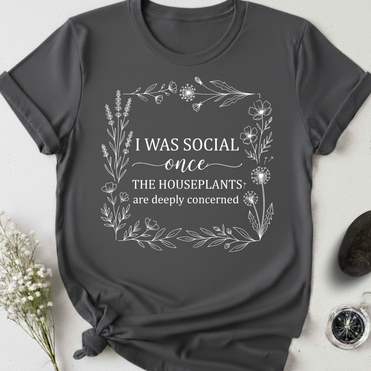 I Was Social Once T-Shirt
