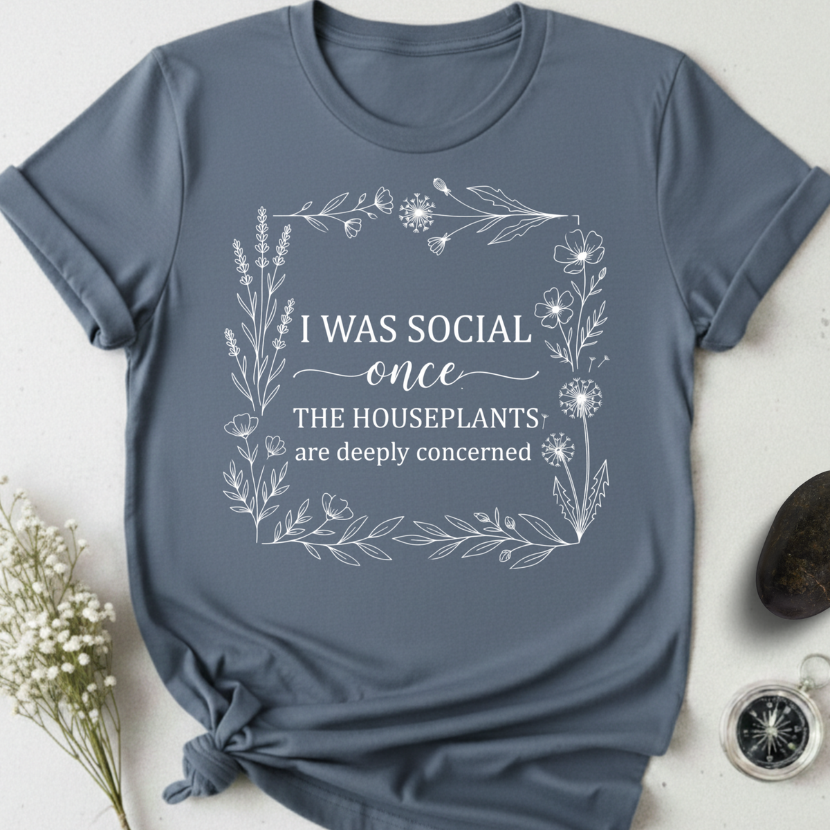 I Was Social Once T-Shirt