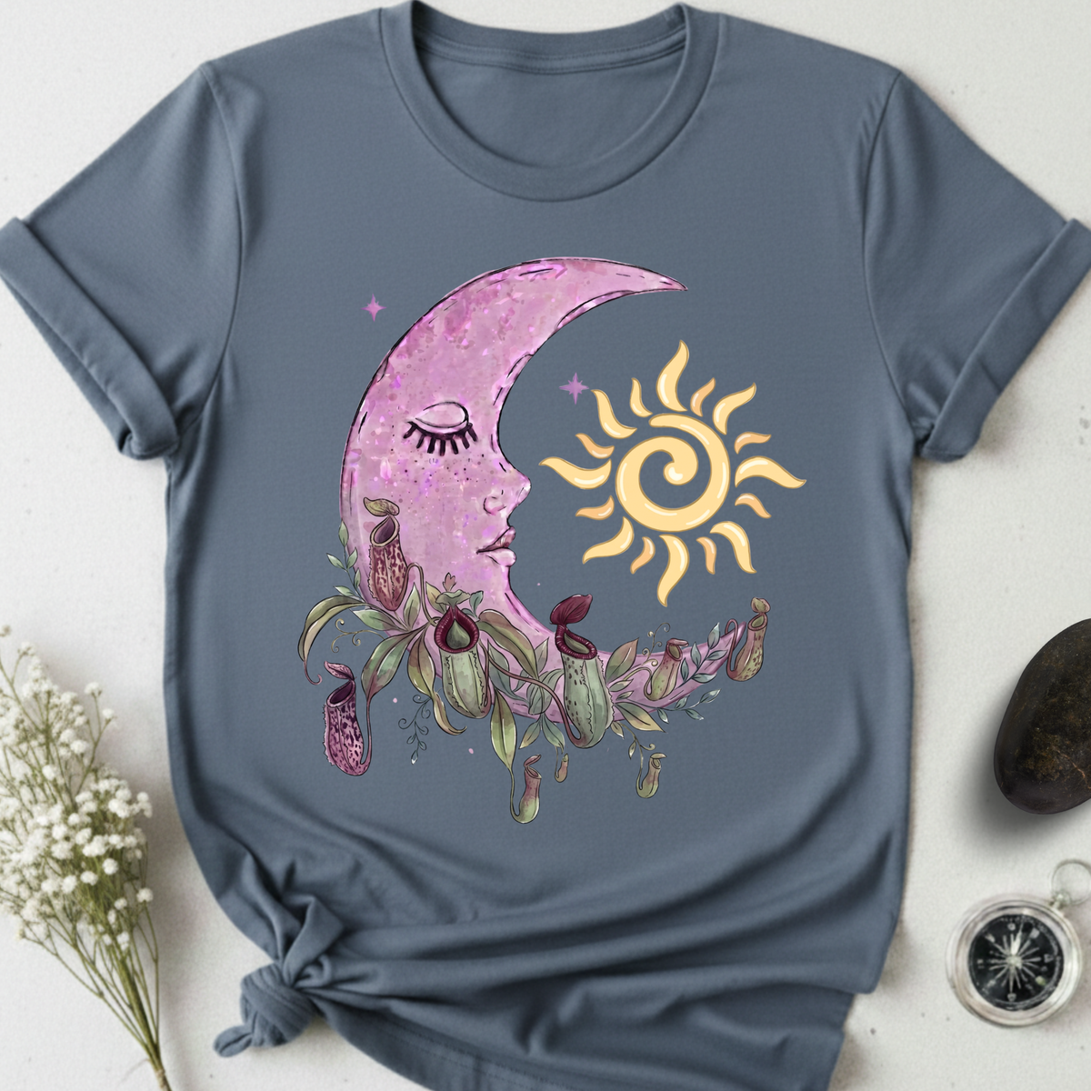 Dreaming Botanical Moon T-Shirt
