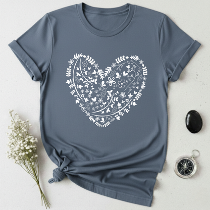 Flower Heart T-Shirt
