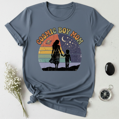 Cosmic Boy Mom T-Shirt