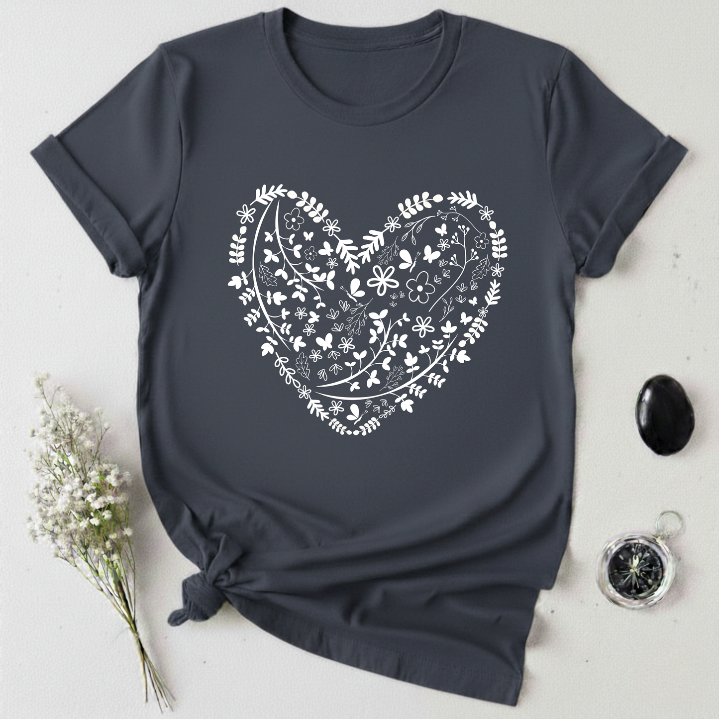 Flower Heart T-Shirt