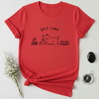 Self Care Kitty T-Shirt