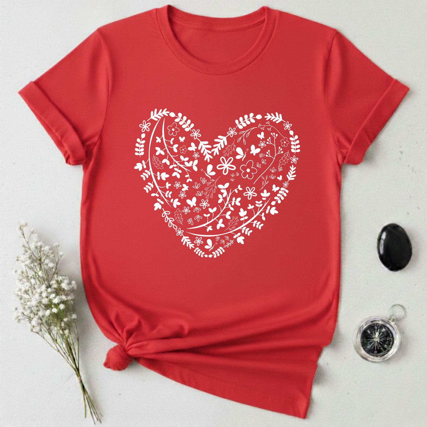 Flower Heart T-Shirt