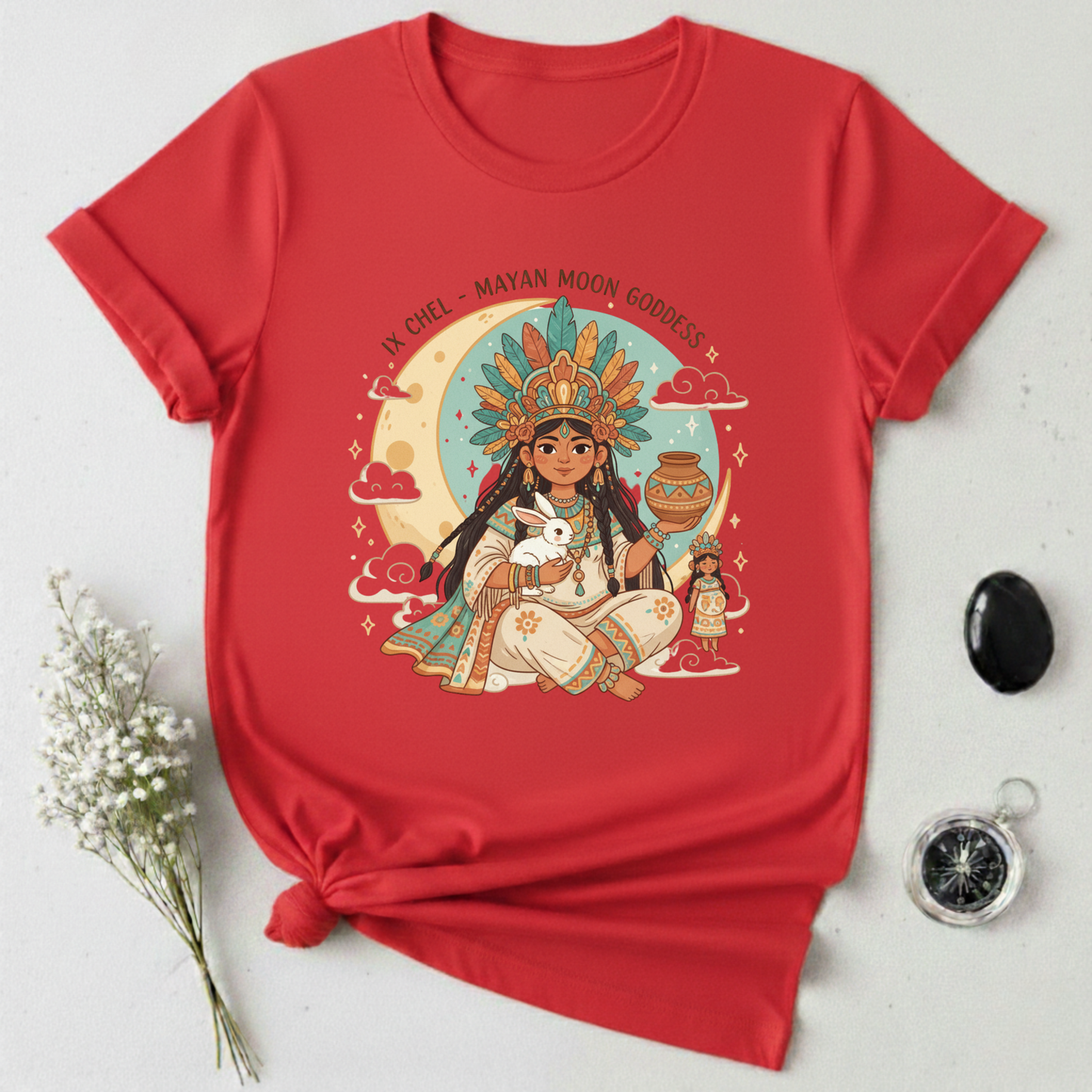 Mayan Moon Goddess T-Shirt