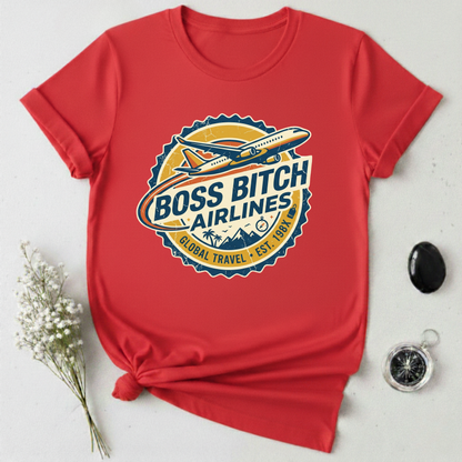 Boss Bitch Airlines T-Shirt