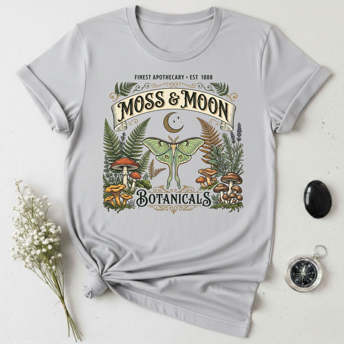 Moss & Moon Botanicals 2 T-Shirt