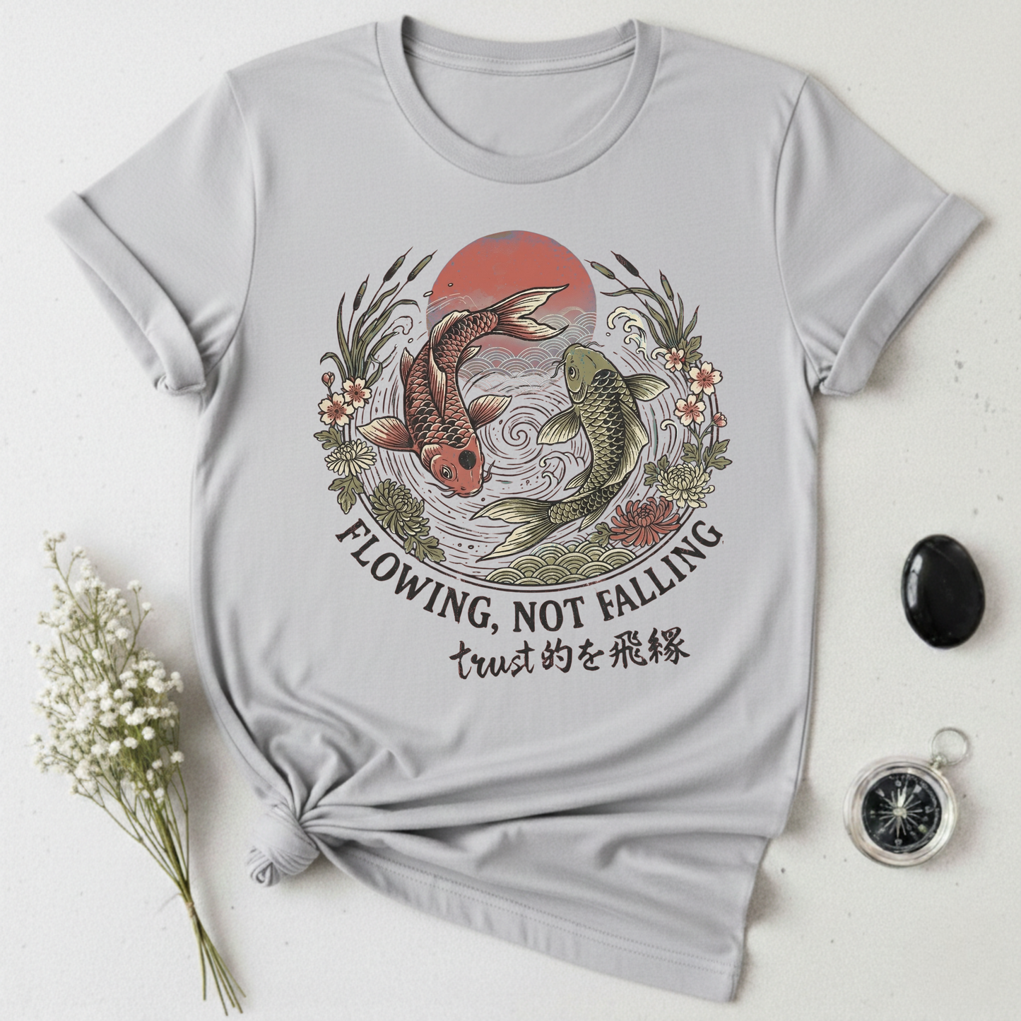 Flowing, Not Falling T-Shirt