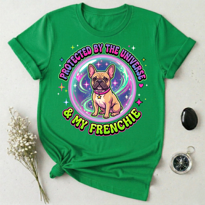 Protected By The Universe & My Frenchie T-Shirt