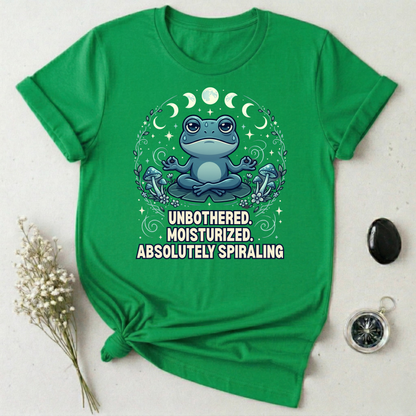 Unbothered, Moisturized, Spiraling T-Shirt