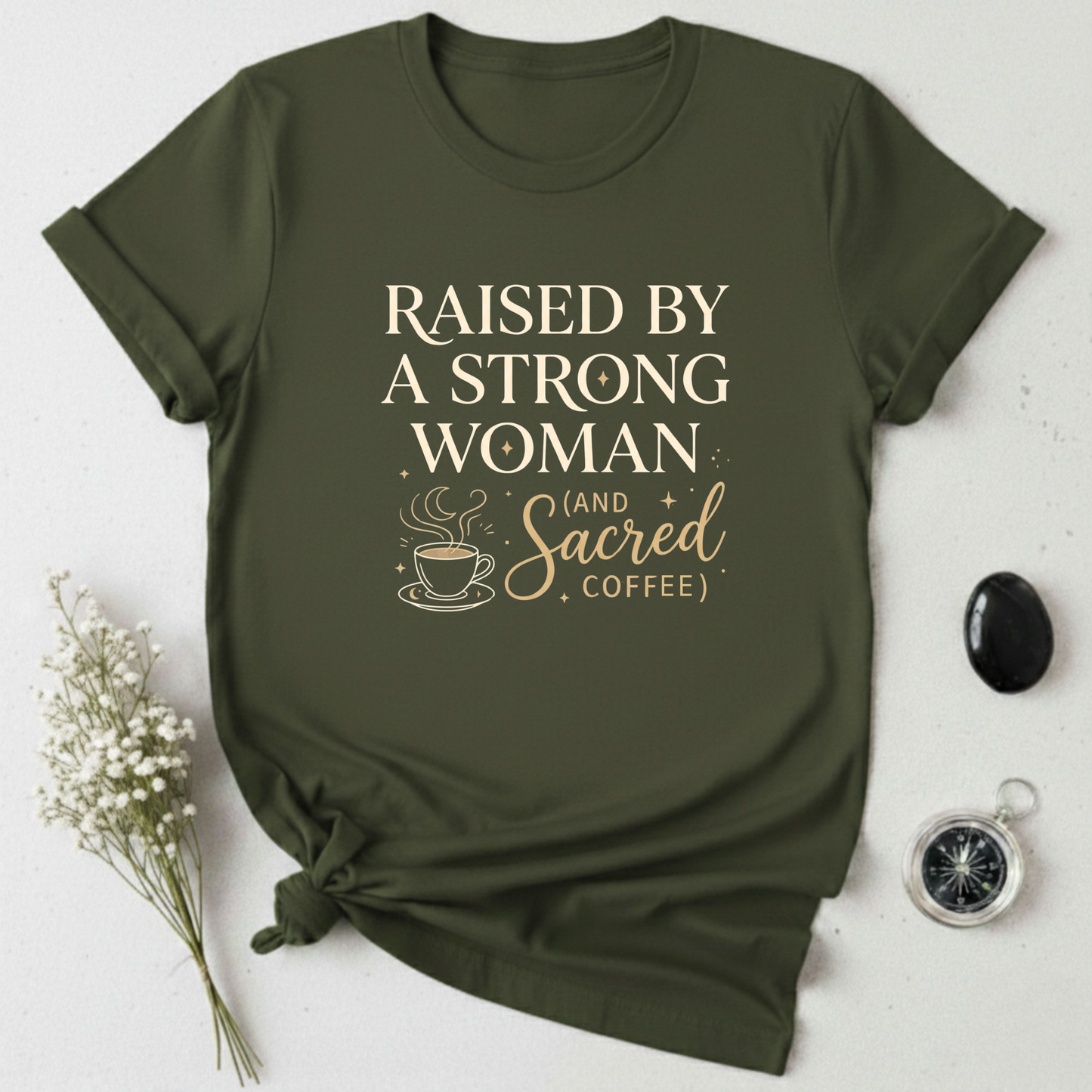 Powered by Her & Coffee T-Shirt