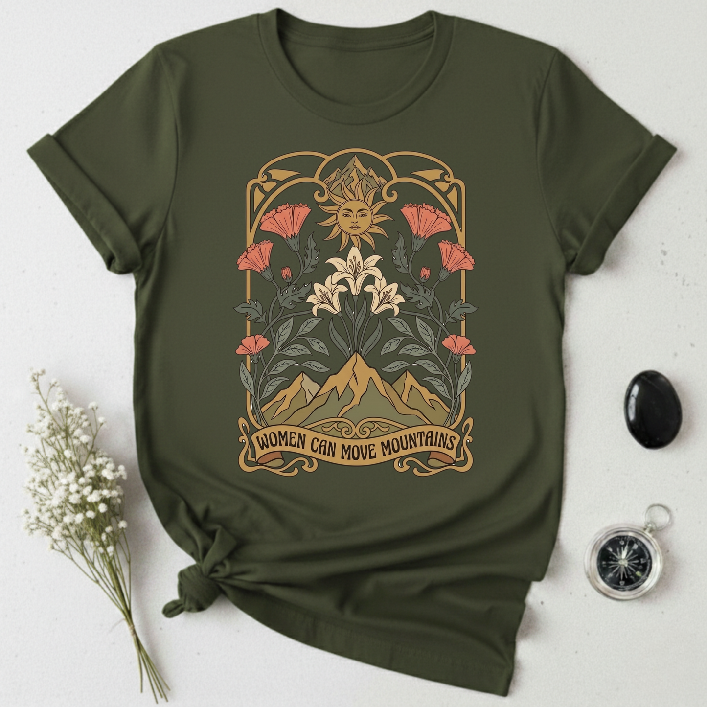 Women Can Move Mountains T-Shirt