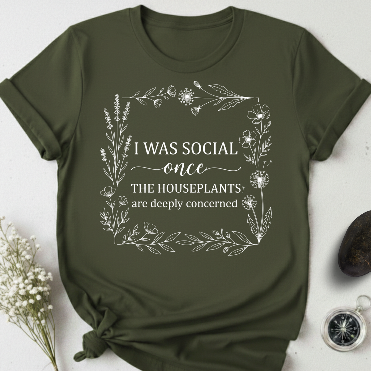 I Was Social Once T-Shirt