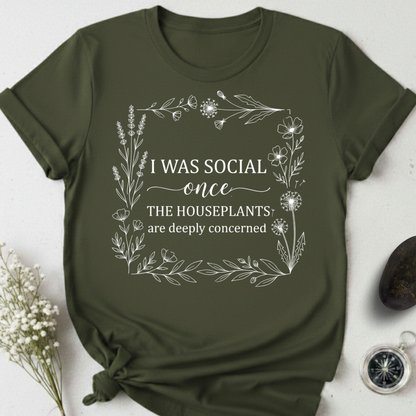 I Was Social Once T-Shirt