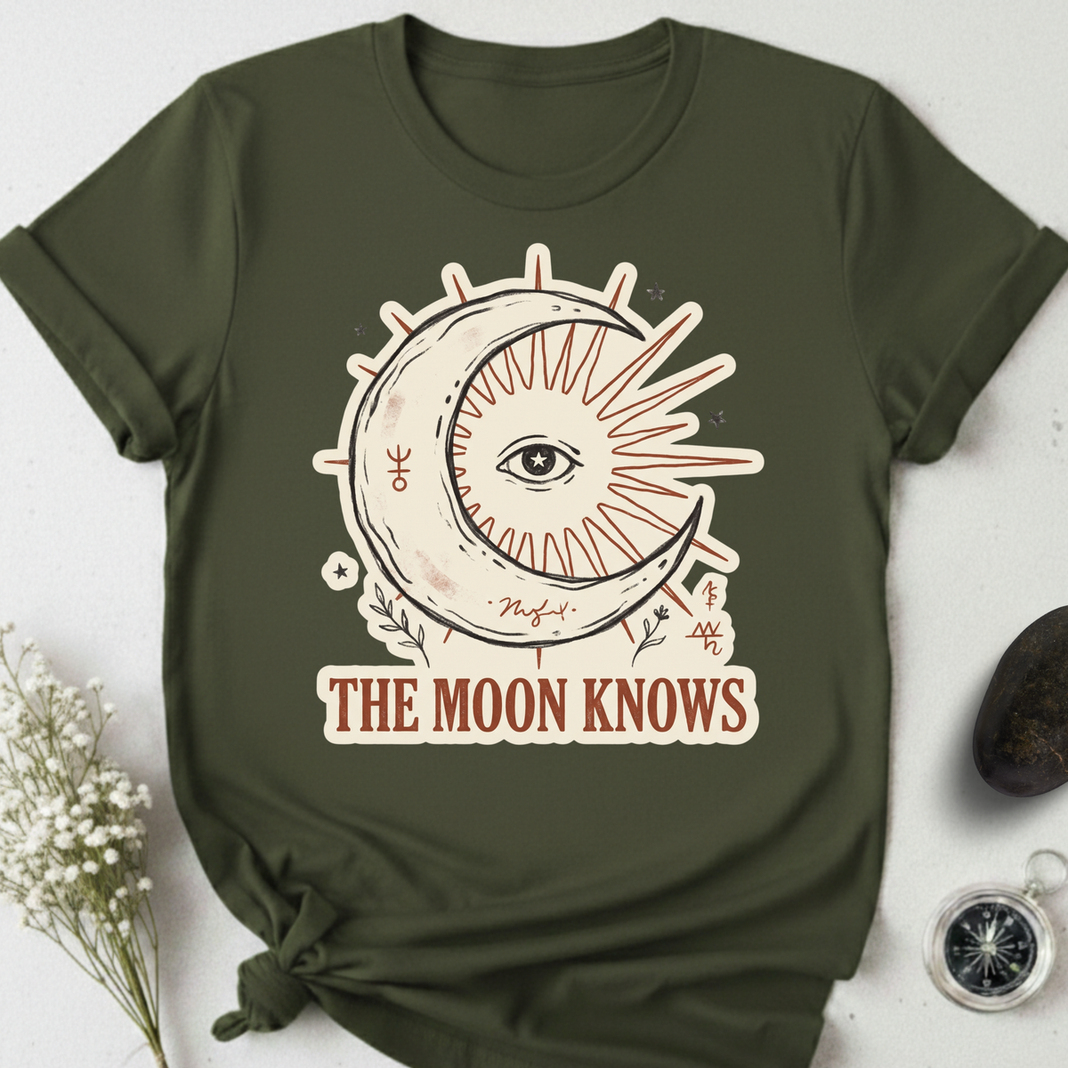 The Moon Knows T-Shirt