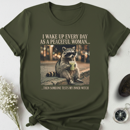 Peaceful Woman. Inner Witch T-Shirt