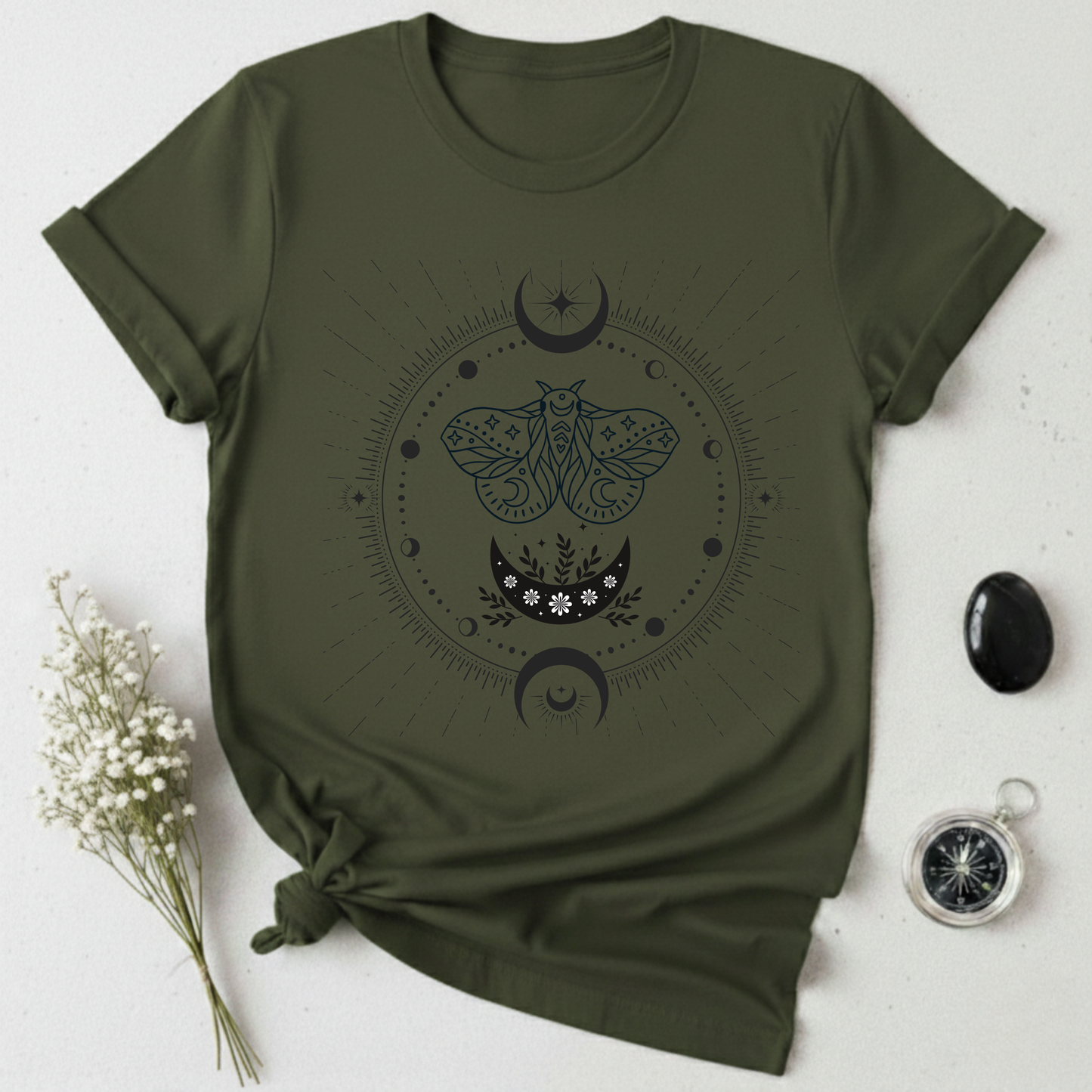 Mystic Moth Moon T-Shirt