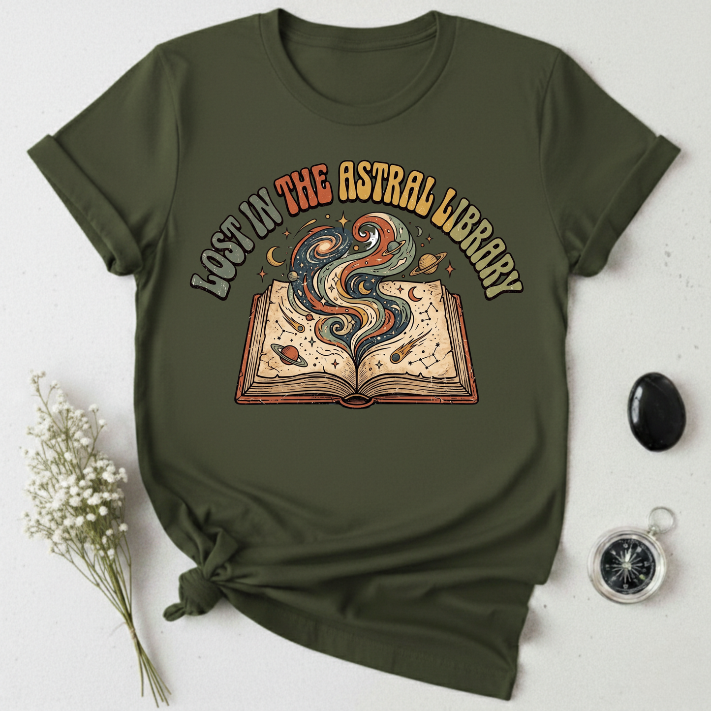 Lost In The Astral Library T-Shirt