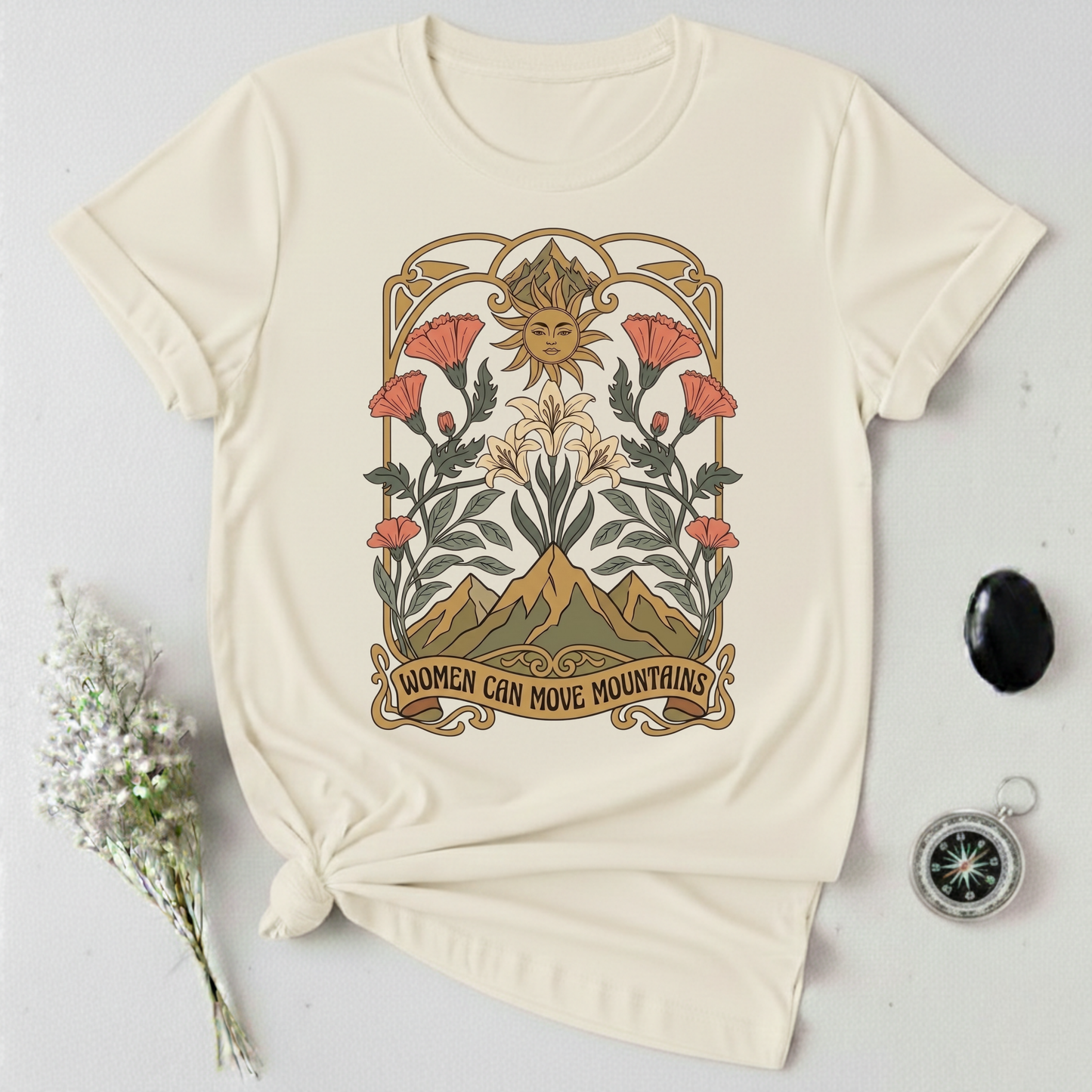 Women Can Move Mountains T-Shirt