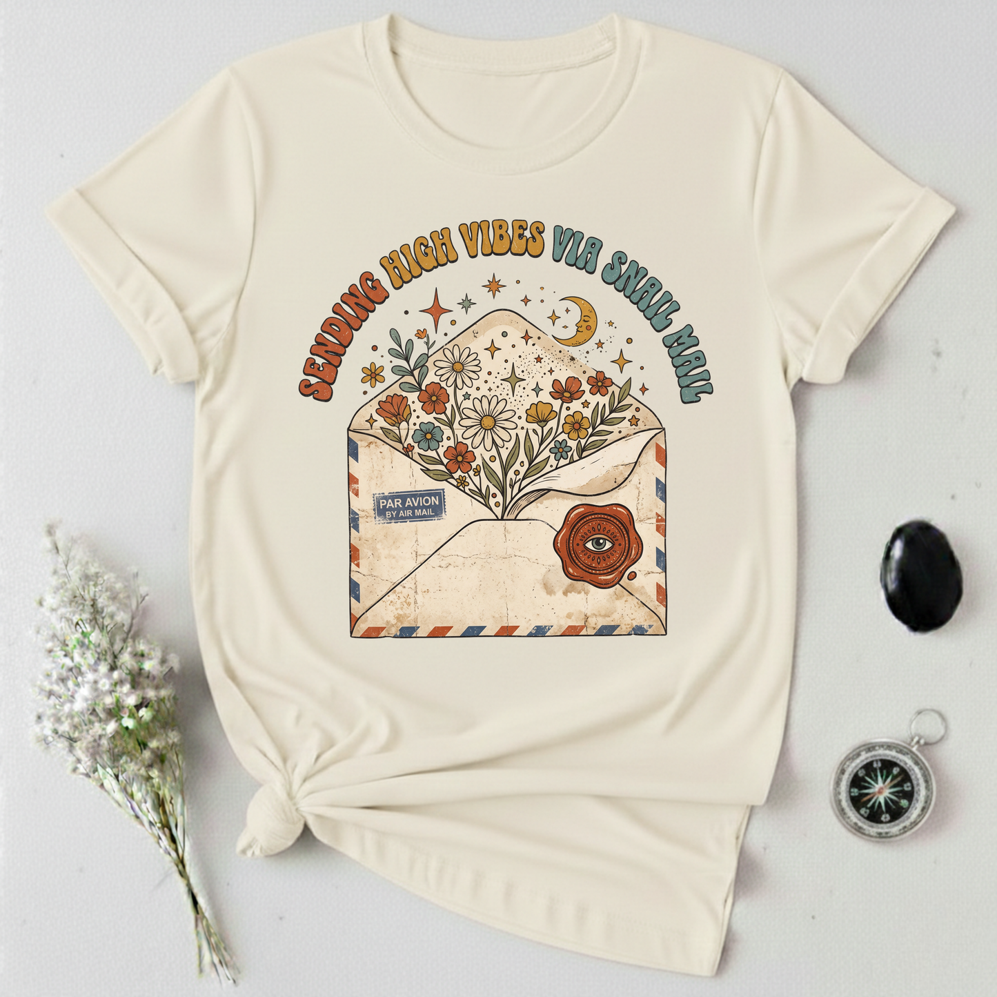 Sending High Vibes Via Snail Mail T-Shirt