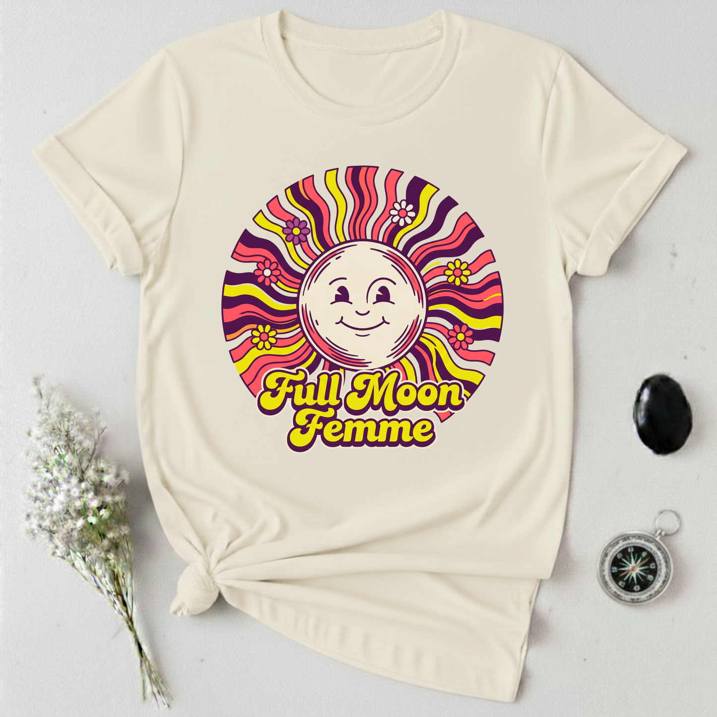 Full Moon Femme T-Shirt