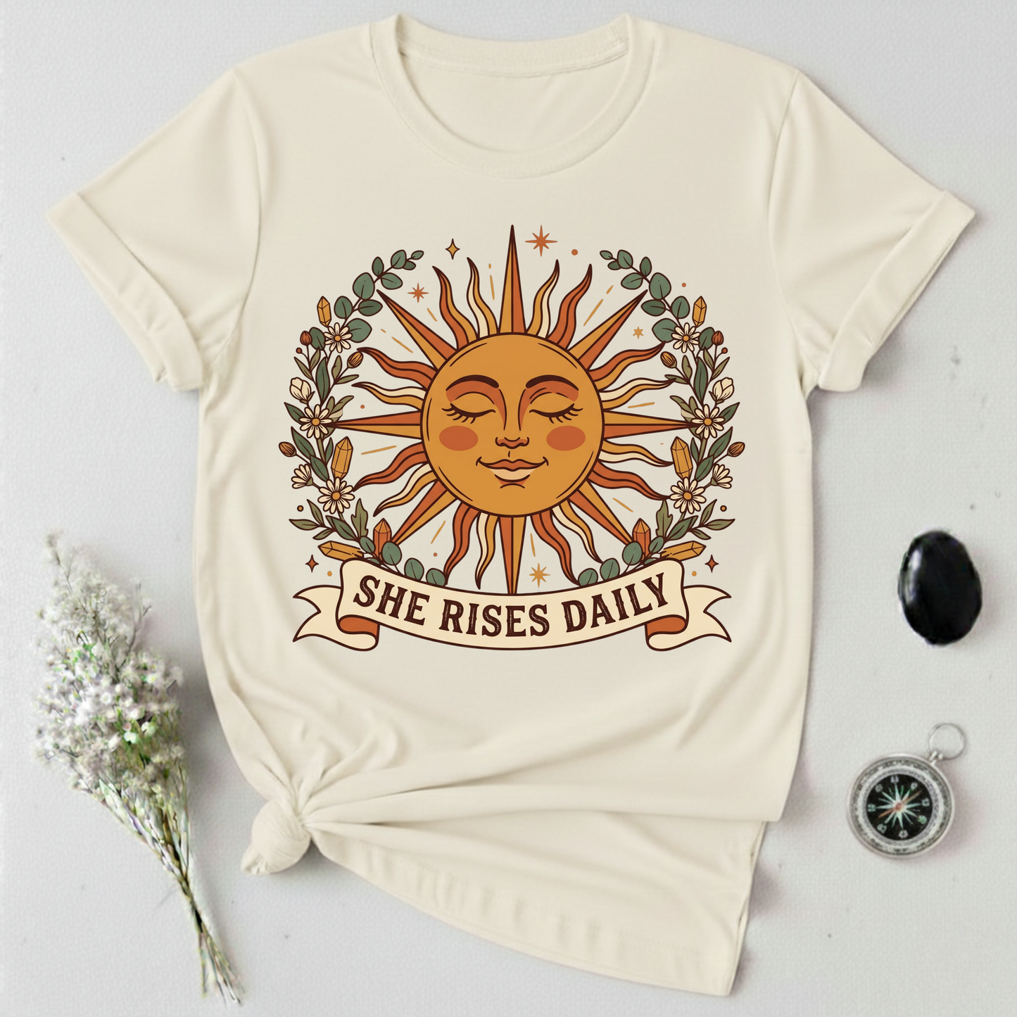 She Rises Daily T-Shirt