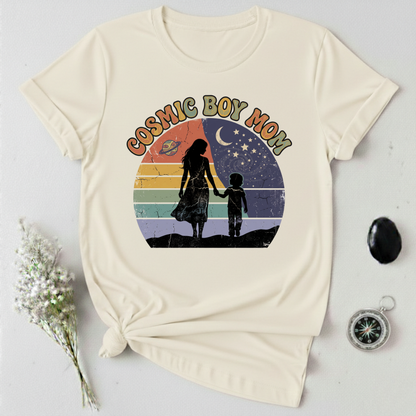 Cosmic Boy Mom T-Shirt
