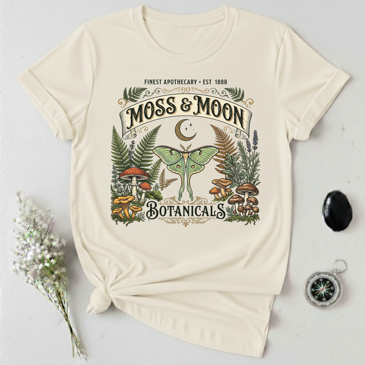 Moss & Moon Botanicals 2 T-Shirt