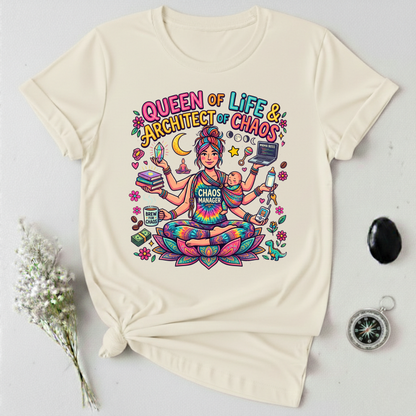 Queen Of Life & Architect Of Chaos T-Shirt