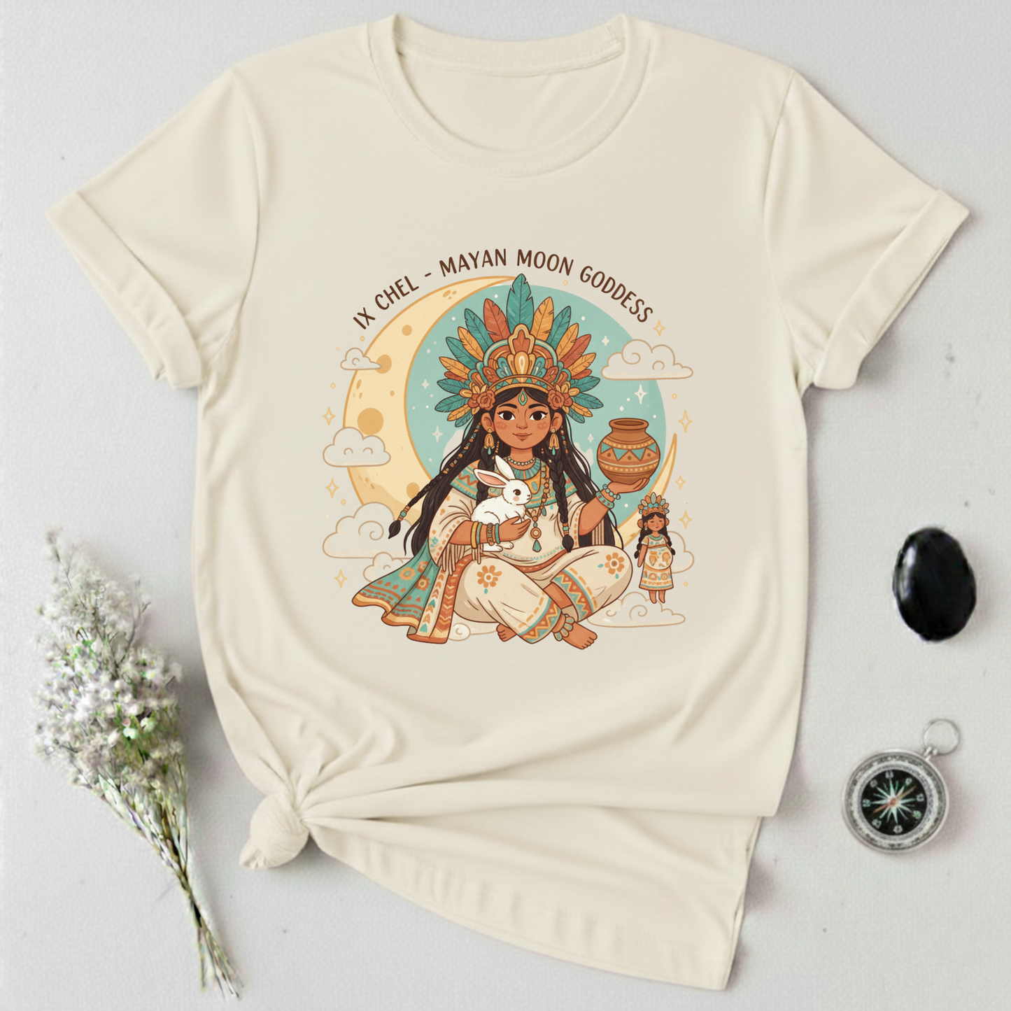 Mayan Moon Goddess T-Shirt