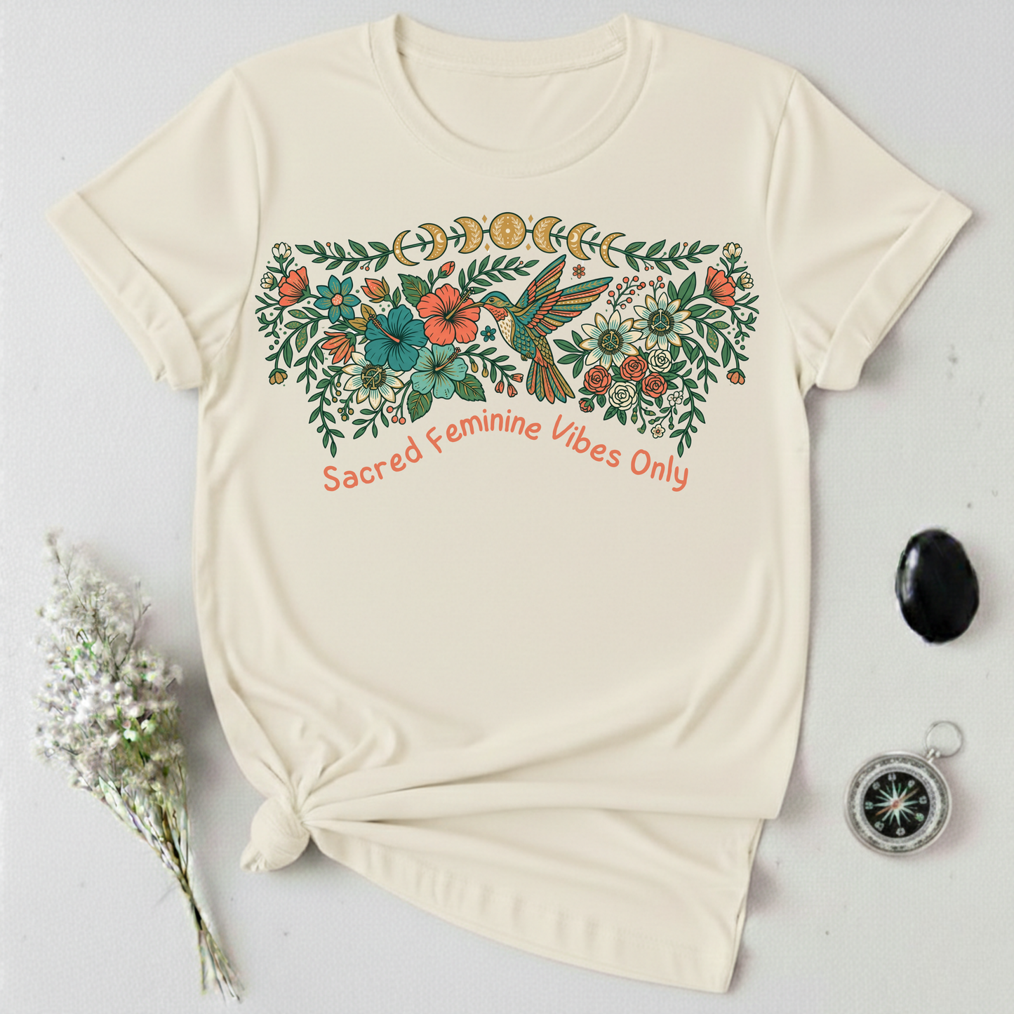 Sacred Energy Vibes Only T-Shirt