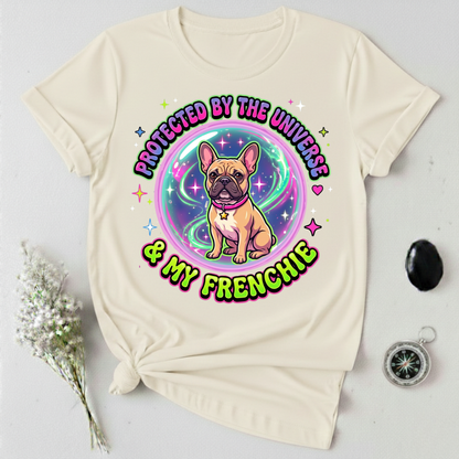 Protected By The Universe & My Frenchie T-Shirt