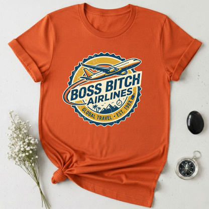 Boss Bitch Airlines T-Shirt