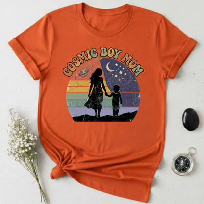 Cosmic Boy Mom T-Shirt