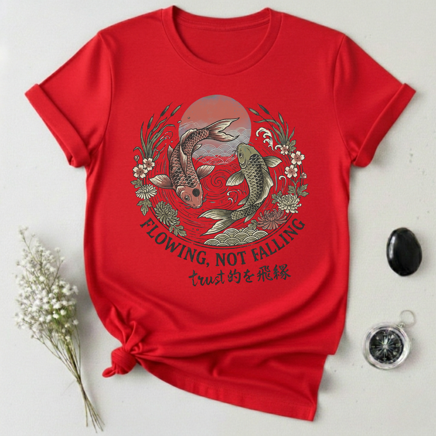 Flowing, Not Falling T-Shirt