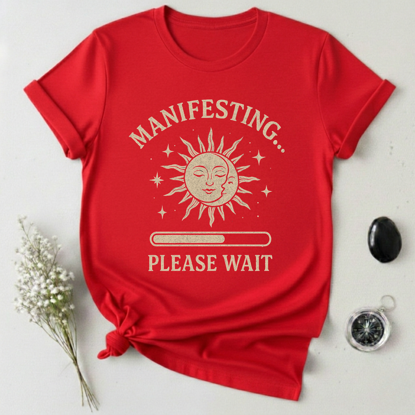 Manifesting, Please Wait T-Shirt