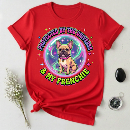 Protected By The Universe & My Frenchie T-Shirt