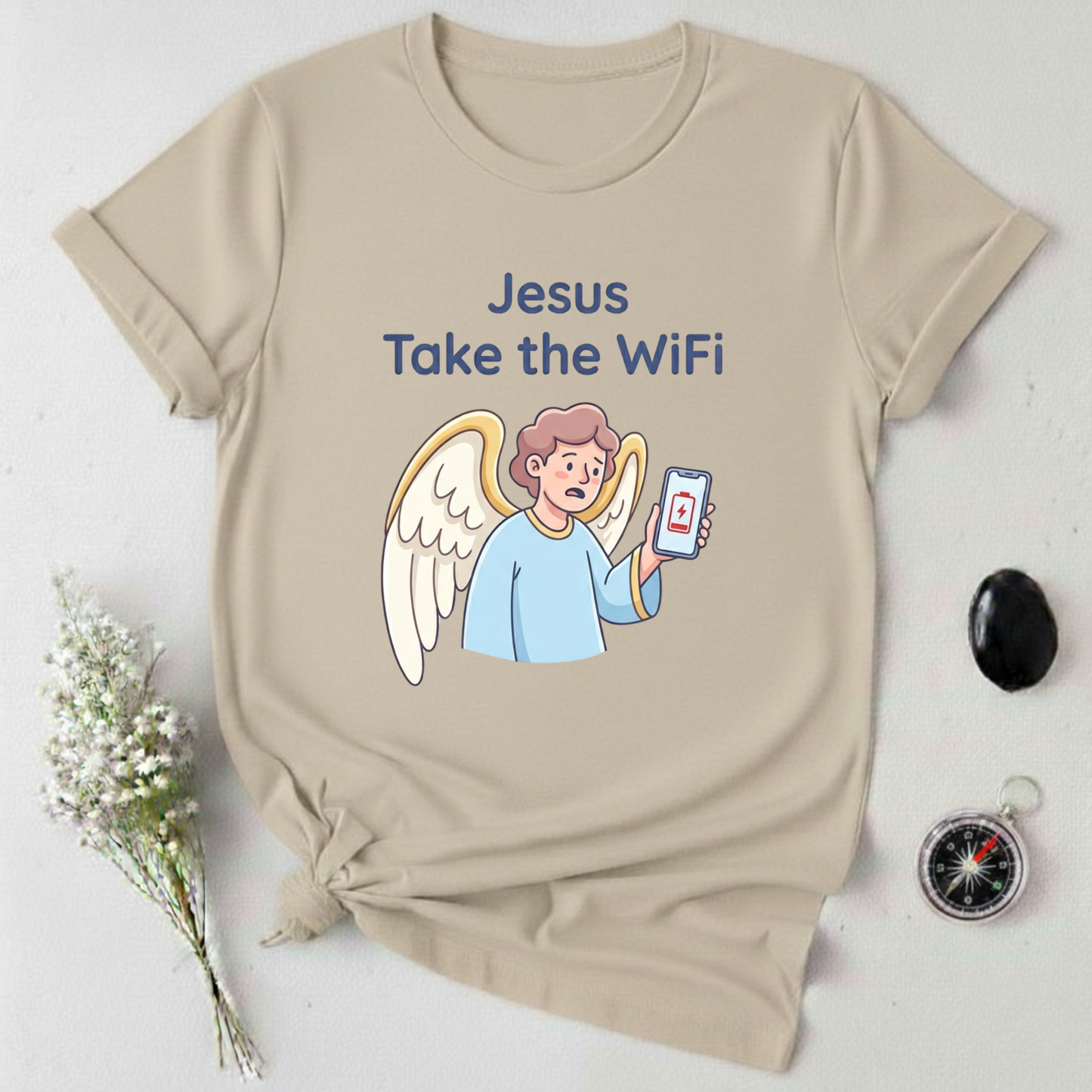 Jesus take the WiFi T-Shirt