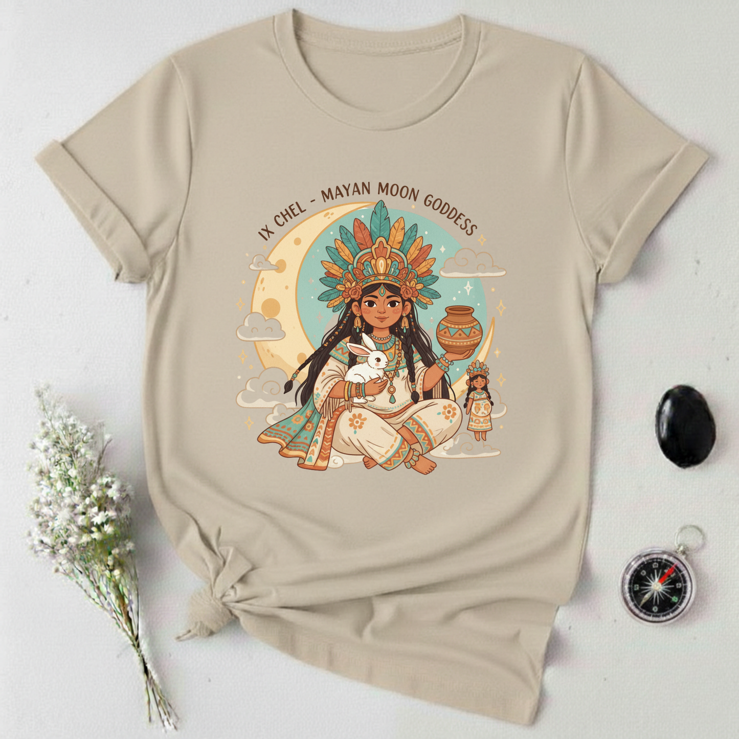 Mayan Moon Goddess T-Shirt