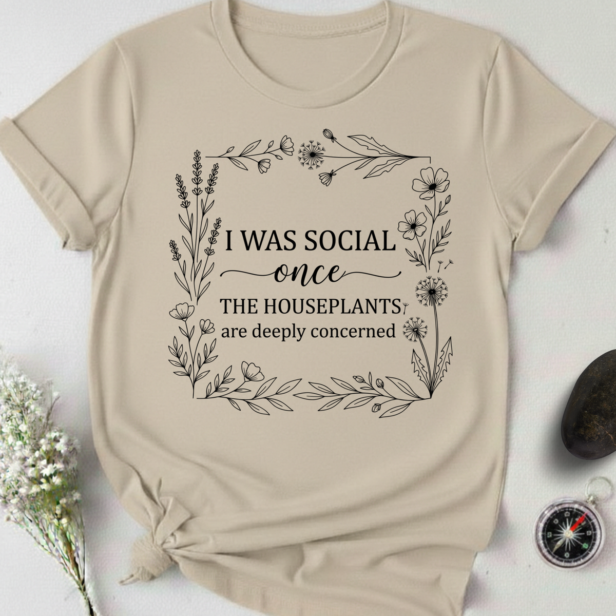 I Was Social Once T-Shirt