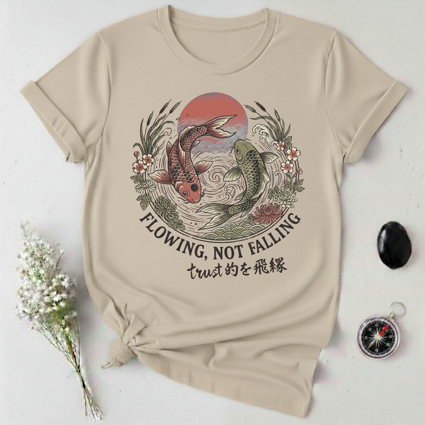 Flowing, Not Falling T-Shirt