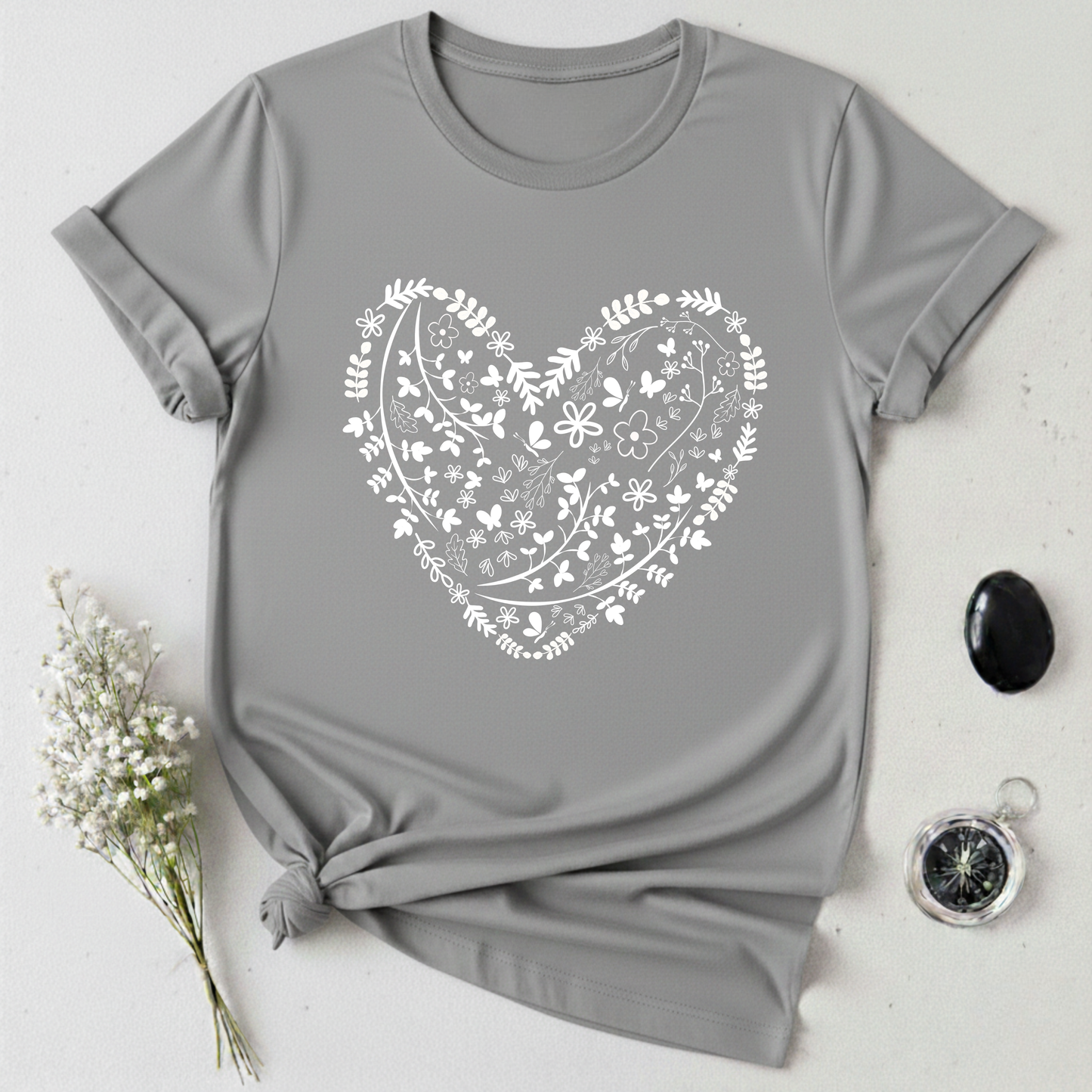 Flower Heart T-Shirt