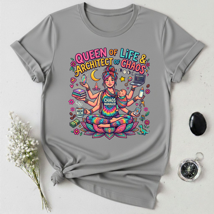 Queen Of Life & Architect Of Chaos T-Shirt