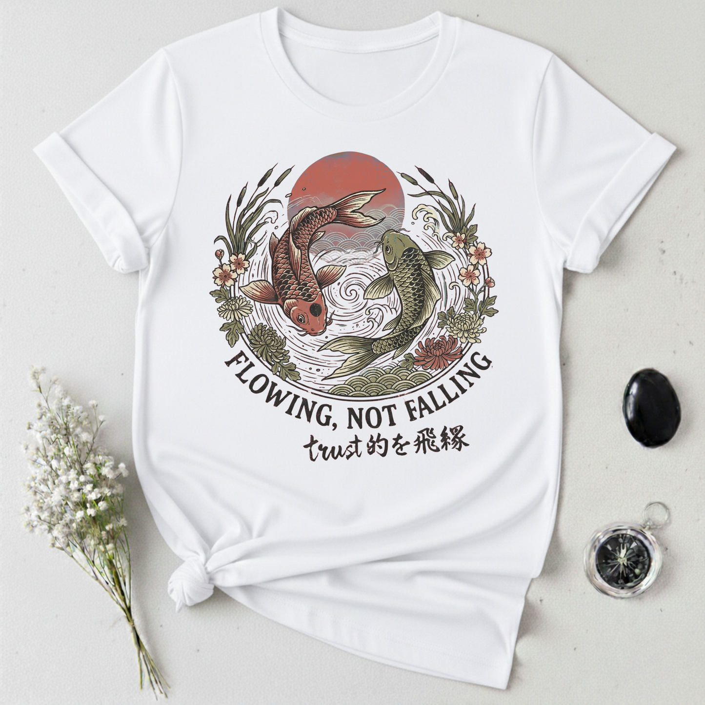 Flowing, Not Falling T-Shirt