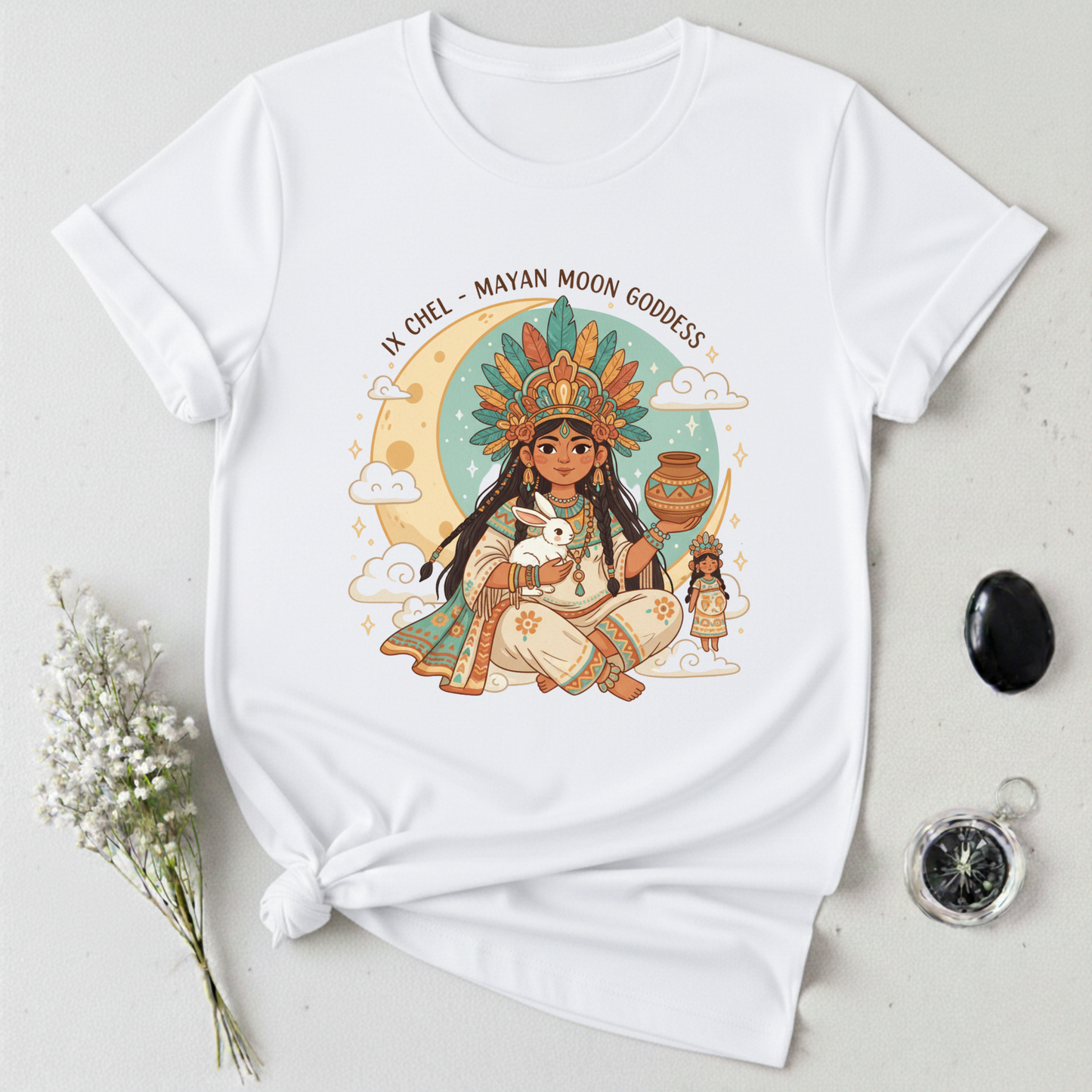 Mayan Moon Goddess T-Shirt