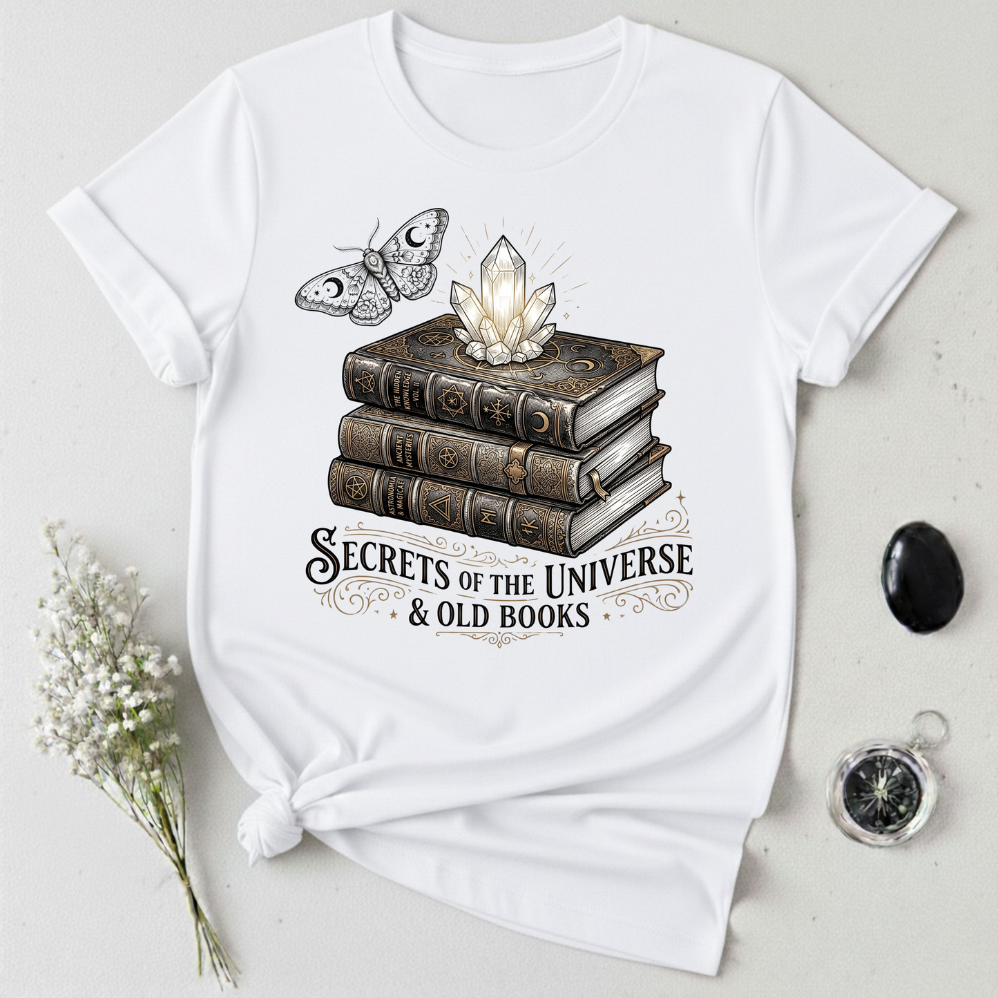 Secrets Of The Universe & Old Books T-Shirt