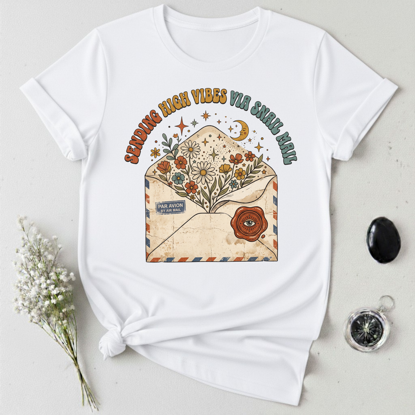 Sending High Vibes Via Snail Mail T-Shirt