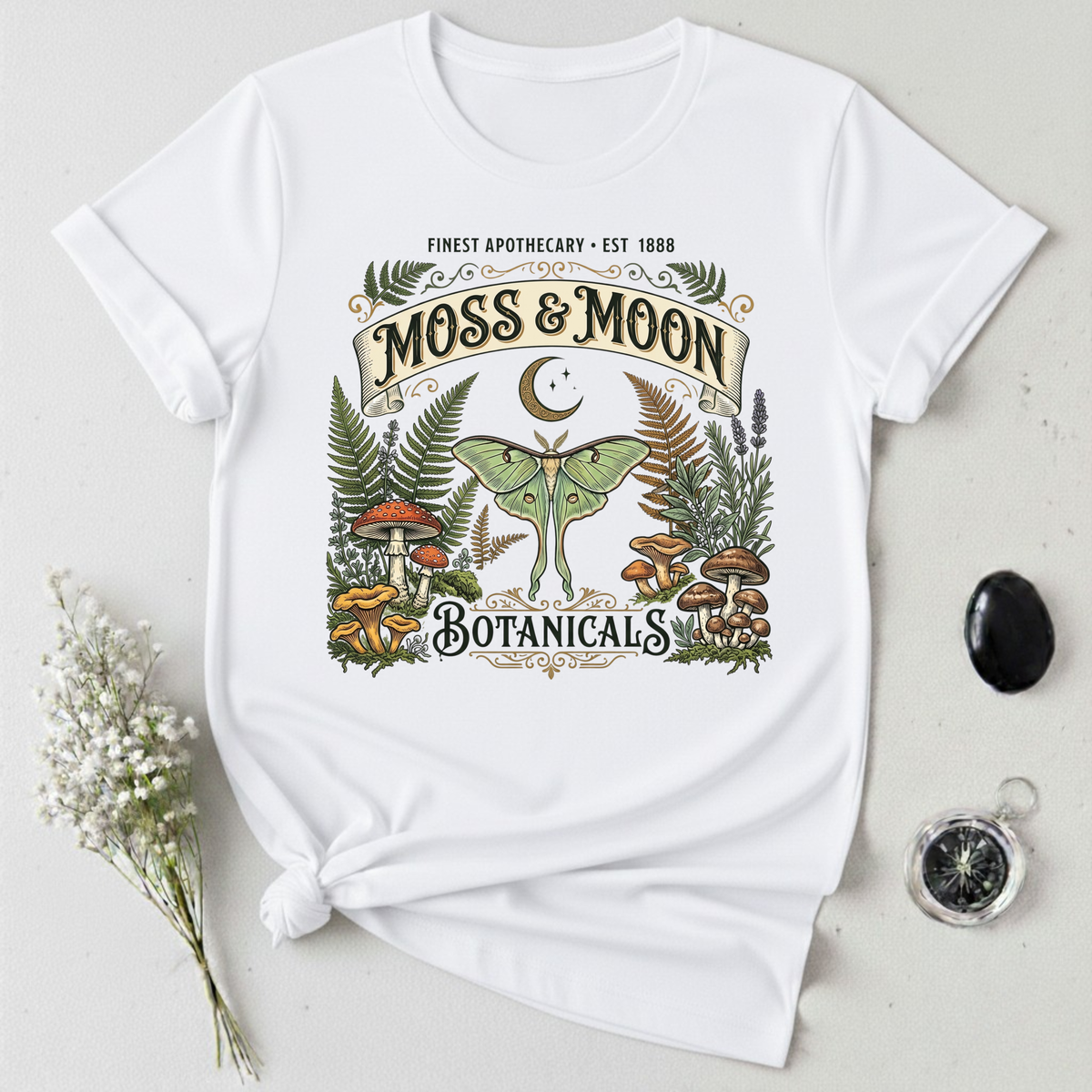 Moss & Moon Botanicals 2 T-Shirt
