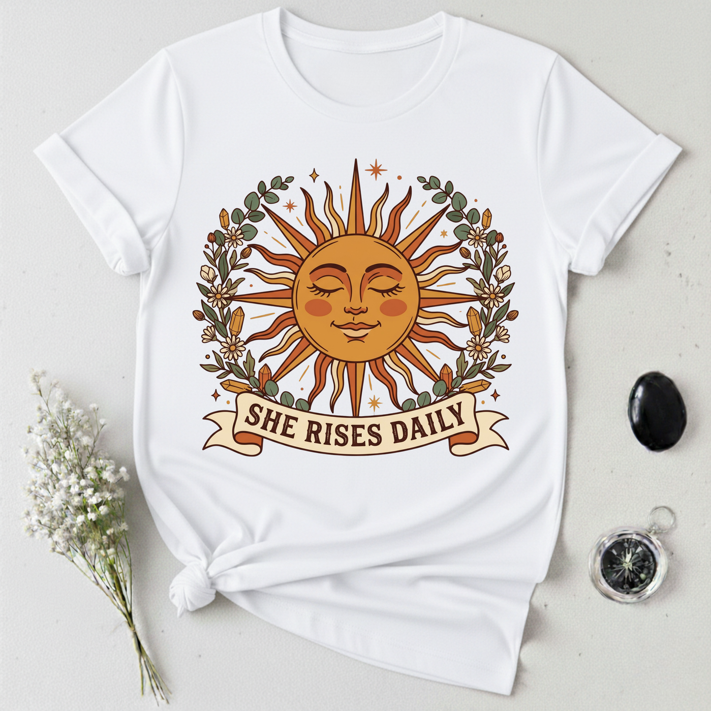 She Rises Daily T-Shirt
