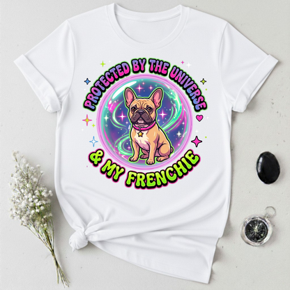 Protected By The Universe & My Frenchie T-Shirt